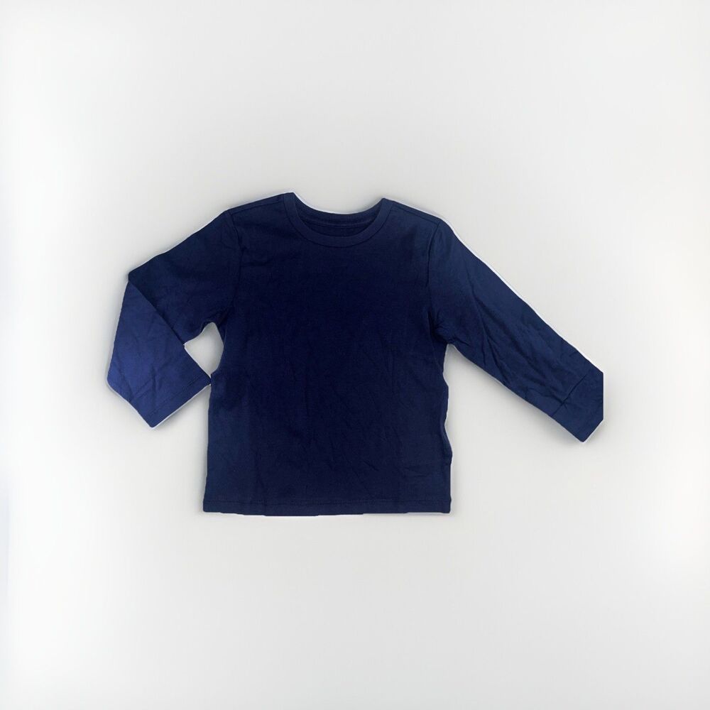 Amazon Essentials Boys Long Sleeve Tshirts 2 Pack Navy ,school uniform